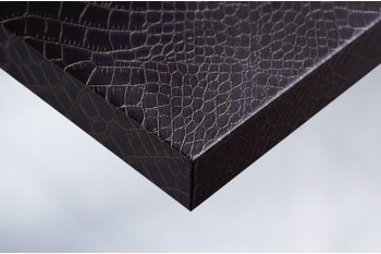  Самоклеящееся виниловое покрытие для стен и мебели, имитирующее раскраску и текстуру шоколадной крокодиловой кожи