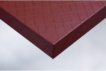  Самоклеящееся виниловое покрытие для стен и мебели, имитирующее раскраску и текстуру красной крокодиловой кожи