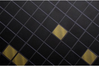 Самоклеящаяся виниловая пленка Coverstyl Z5 - Мозаика черный+золотой